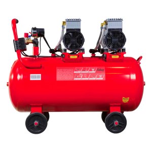 Компрессор воздушный безмасляный малошумный FUBAG OLS 500/100 CM2х2 + Набор пневмоинструмента (5 предметов) в ПОДАРОК в Санкт-Петербурге фото