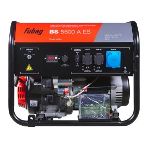 FUBAG Бензиновый генератор с электростартером и коннектором автоматики BS 5500 A ES в Санкт-Петербурге фото