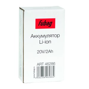 Аккумуляторная батарея FLI5S1P1202 Li-ion к бензиновым газонокосилкам FUBAG с электростартером и минирайдеру (20V/2Ah) в Санкт-Петербурге фото