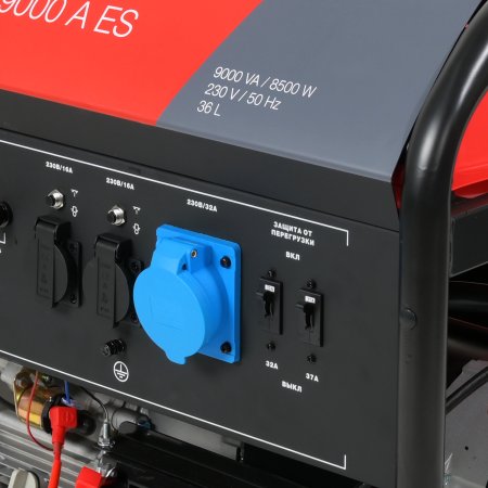 Бензиновый генератор FUBAG BS 9000 A ES с электростартером и коннектором автоматики в Санкт-Петербурге фото