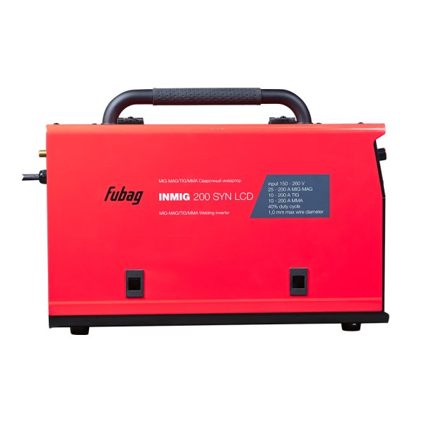 Полуавтомат сварочный FUBAG INMIG 200 SYN LCD (новый дисплей) в Санкт-Петербурге фото