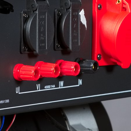 Бензиновый генератор FUBAG BS 8000 DA ES (трехфазный) с электростартером и коннектором автоматики в Санкт-Петербурге фото