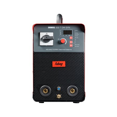 FUBAG Cварочный полуавтомат INMIG 500T DW SYN + Подающий механизм DRIVE INMIG DW SYN +Шланг-пакет 5 метров 70мм2 14 pol с жидкостным охлаждением для INMIG 500T DW SYN + Горелка FB 500 3m + Блок жидкостного охлаждения Cool 70 + Тележка для аппаратов в Санкт-Петербурге фото