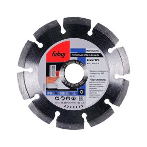 Алмазный отрезной диск FUBAG Universal Pro диам. 125/22.2 в Санкт-Петербурге фото