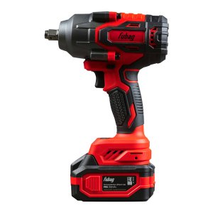 Аккумуляторный ударный гайковерт FUBAG PRWA 1050 1/2’’ в комплекте с 2 аккумуляторами 4Аh/20V (46726) и зарядным устройством 4A (46727)