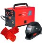 FUBAG Сварочный полуавтомат IRMIG 208 SYN PLUS (31447) + Маска сварщика Хамелеон IR 9-13N S (38072) + Сварочные краги на подкладке красные FWGN 10R (641180) в Санкт-Петербурге фото