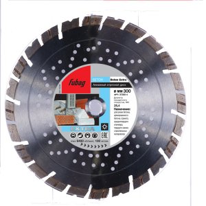 Алмазный отрезной диск FUBAG Бетон Экстра (Beton Extra) D300 мм / 25,4 мм по бетону в Санкт-Петербурге фото