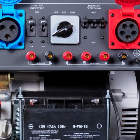 Бензиновый генератор FUBAG BS 8500 XD ES DUPLEX для одно и трехфазного режимов работы в Санкт-Петербурге фото